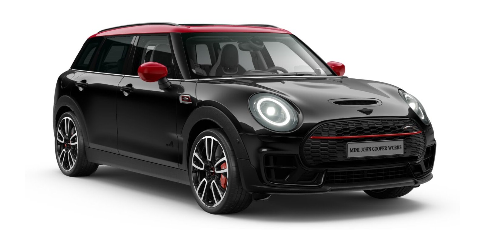 MINI MINI Clubman in Schwarz von vorne