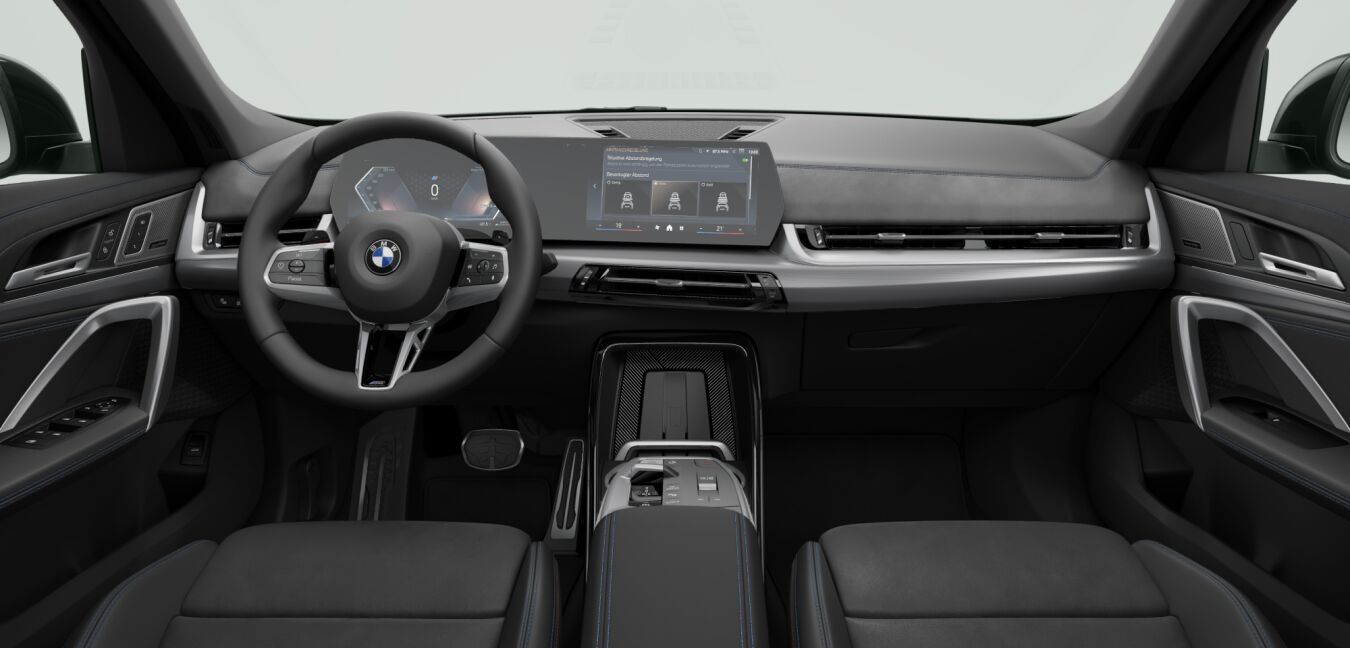BMW BMW X im Innenraum von vorne