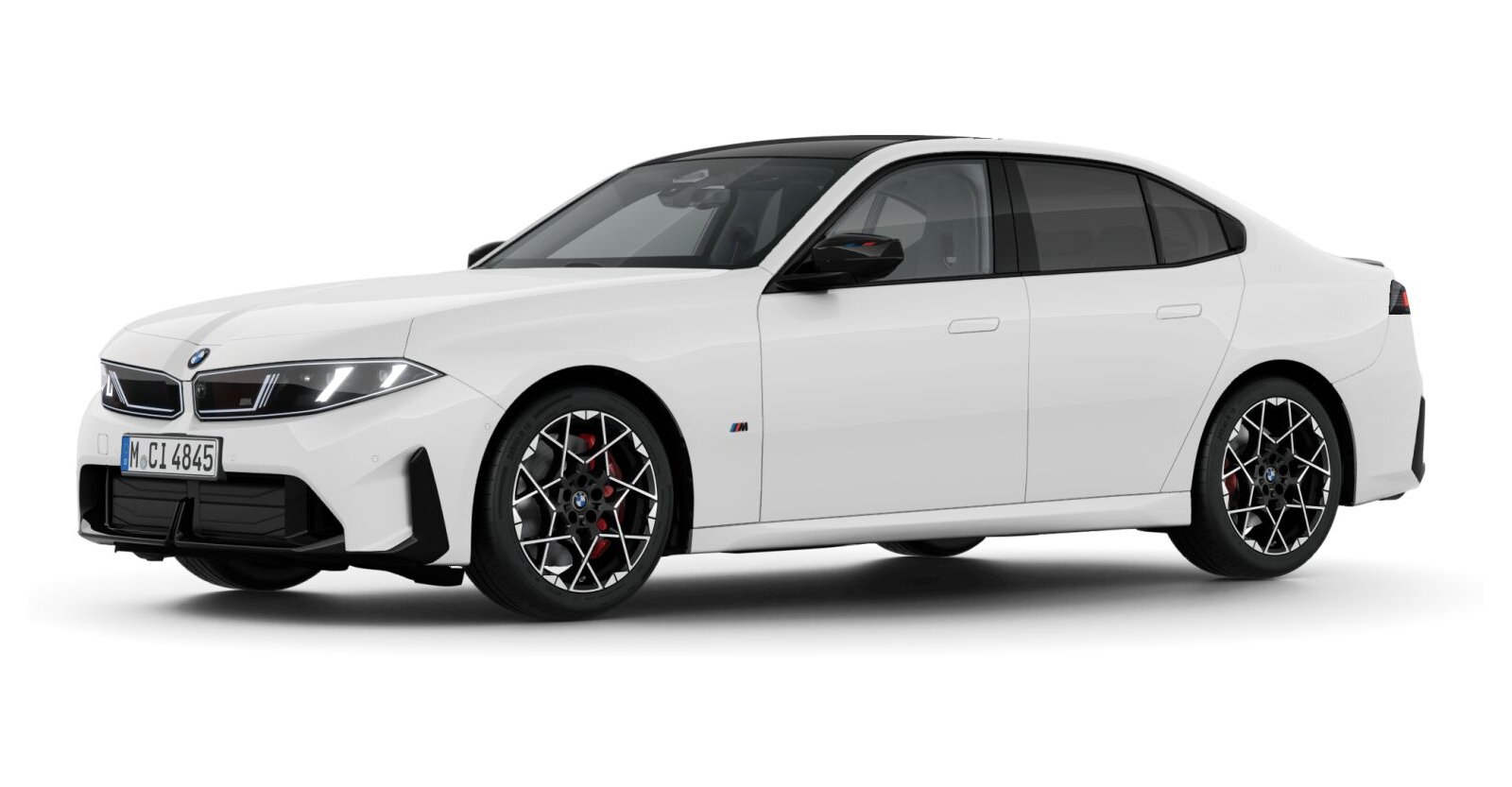 BMW BMW 3er in Weiß von vorne
