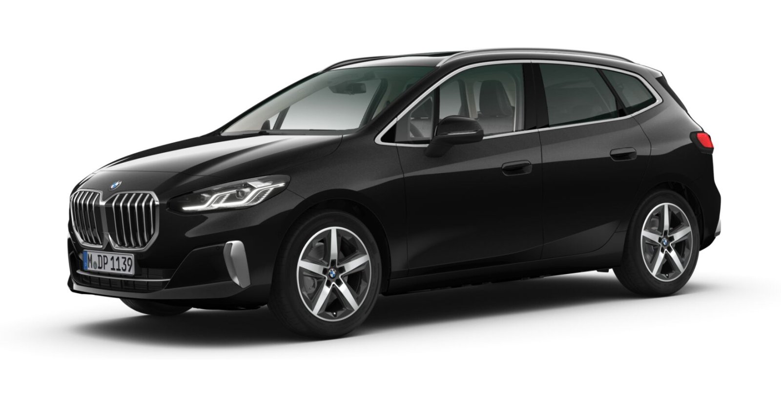 BMW BMW 2er in Schwarz von vorne