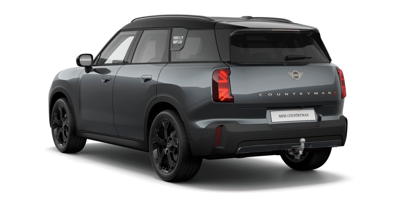 MINI MINI Countryman in Grau von hinten MINI MINI Countryman in Grau von hinten
