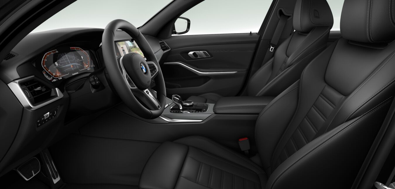 BMW BMW 3er im Innenraum seitlich