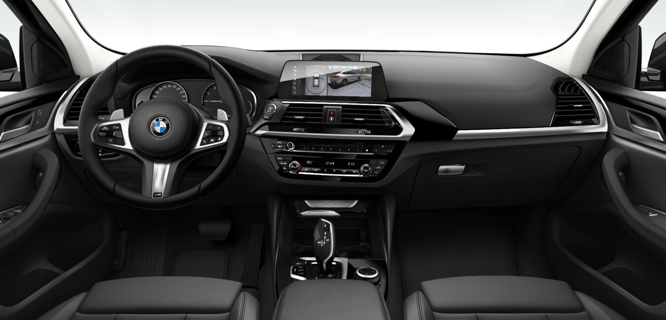 BMW BMW X im Innenraum von vorne