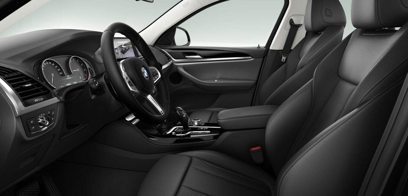 BMW BMW X im Innenraum seitlich
