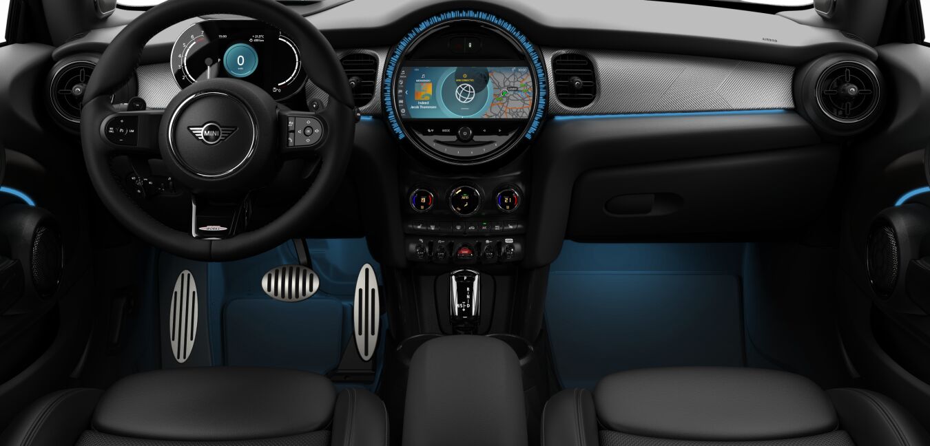 MINI MINI Cabrio im Innenraum von vorne