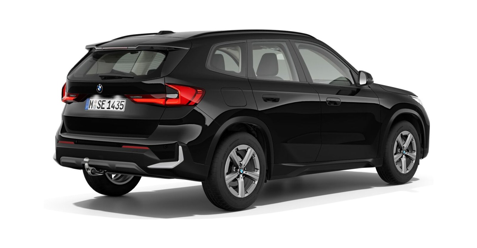BMW BMW X in Schwarz von hinten BMW BMW X in Schwarz von hinten