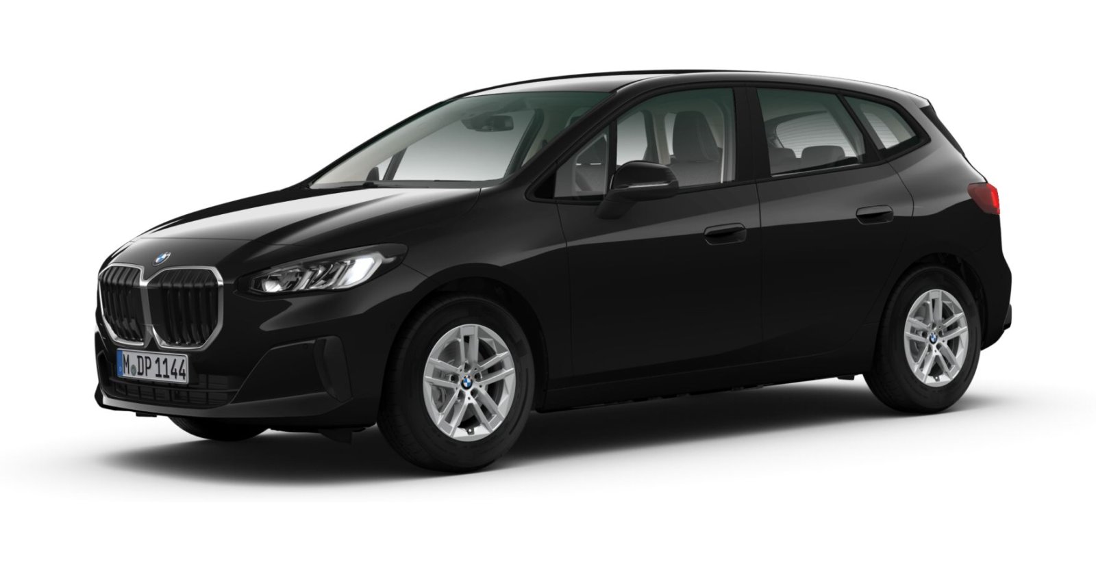 BMW BMW 2er in Schwarz von vorne