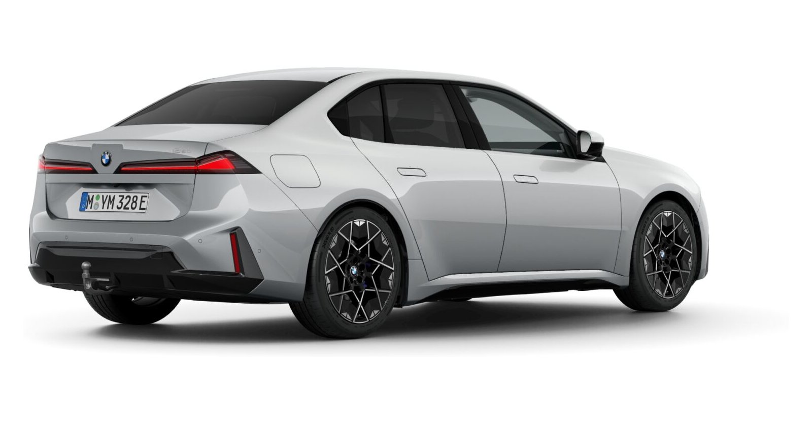 BMW BMW I in Grau von hinten