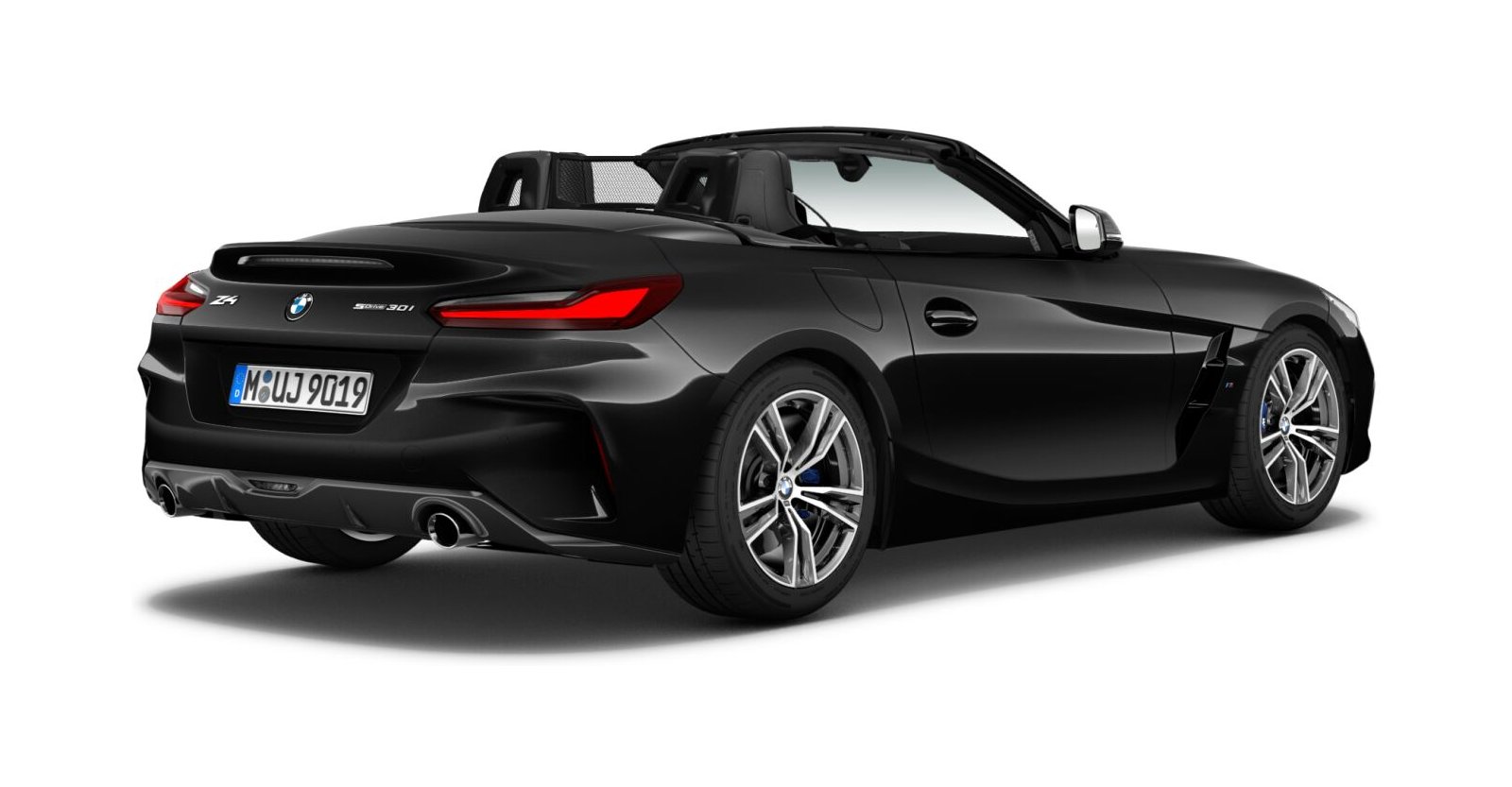 BMW BMW Z in Schwarz von hinten BMW BMW Z in Schwarz von hinten