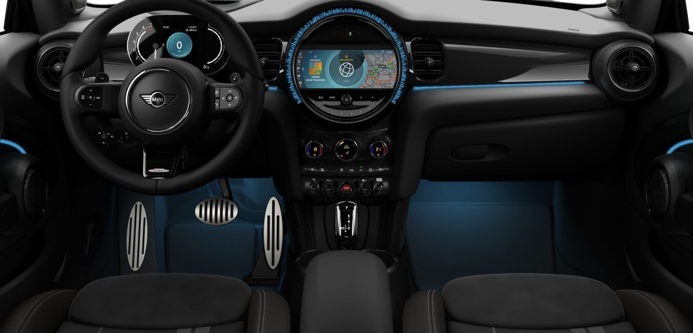 MINI MINI Cabrio im Innenraum von vorne