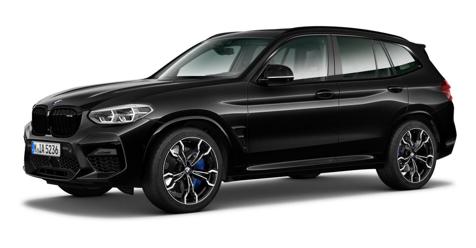 BMW BMW M in Schwarz von vorne BMW BMW M in Schwarz von vorne