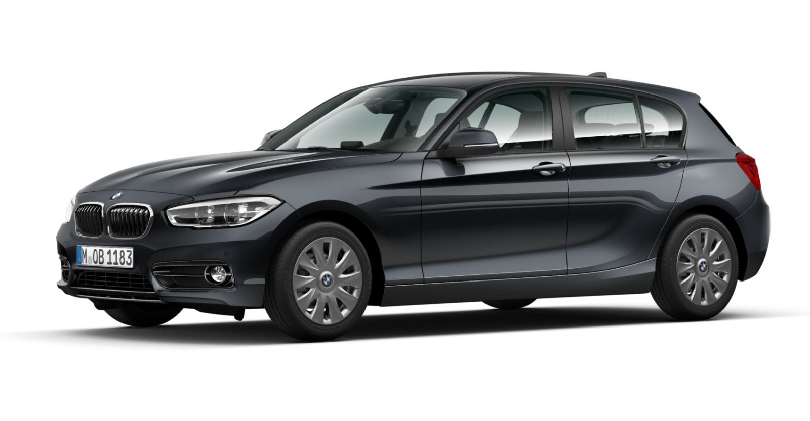 BMW BMW 1er in Grau von vorne BMW BMW 1er in Grau von vorne