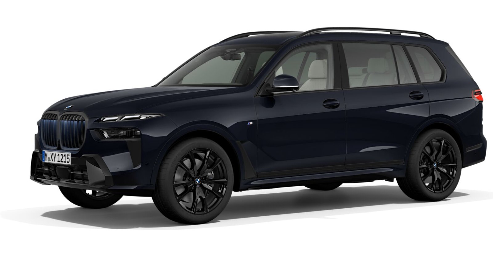 BMW BMW X in Schwarz von vorne BMW BMW X in Schwarz von vorne