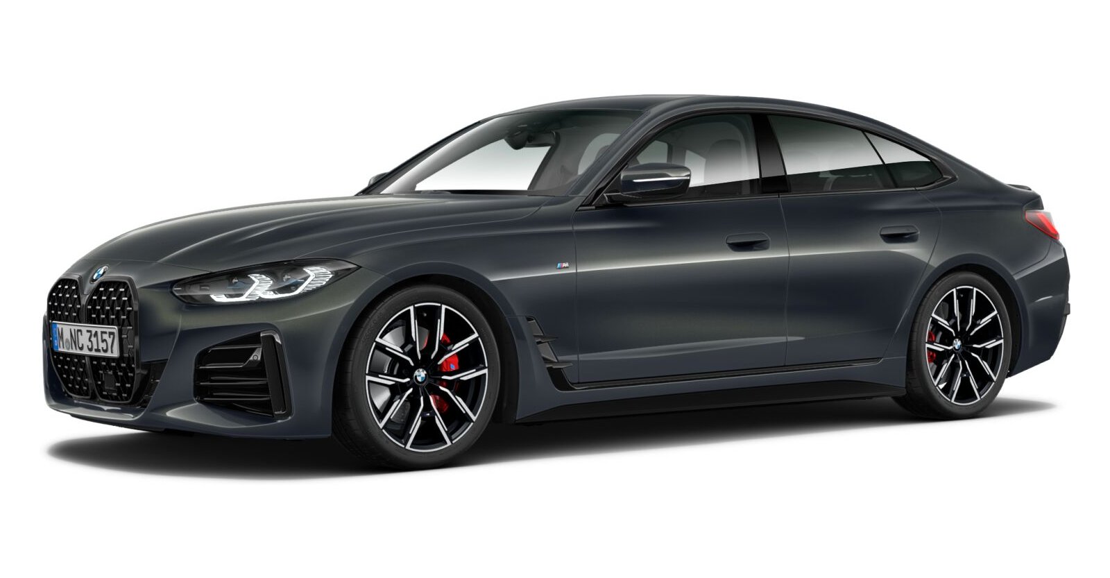 BMW BMW 4er in Grau von vorne BMW BMW 4er in Grau von vorne