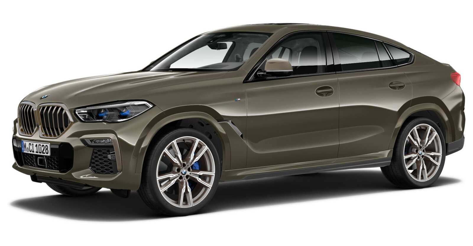 BMW BMW X in Grün von vorne