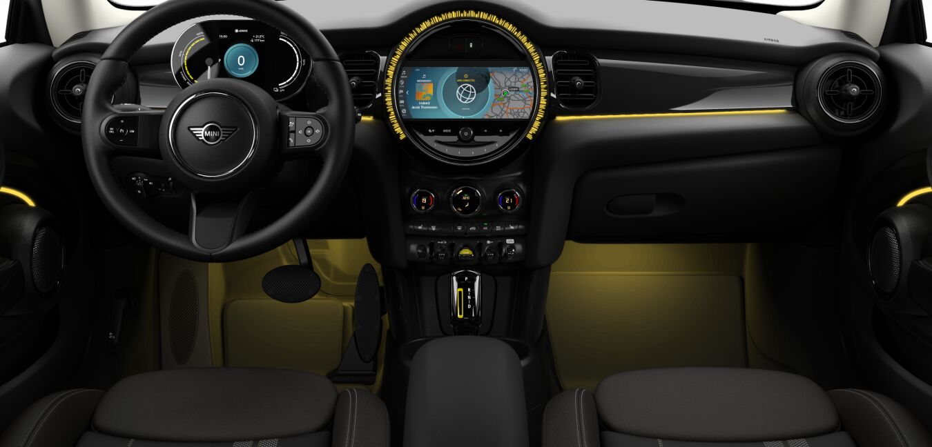 MINI MINI 3-Türer im Innenraum von vorne MINI MINI 3-Türer im Innenraum von vorne