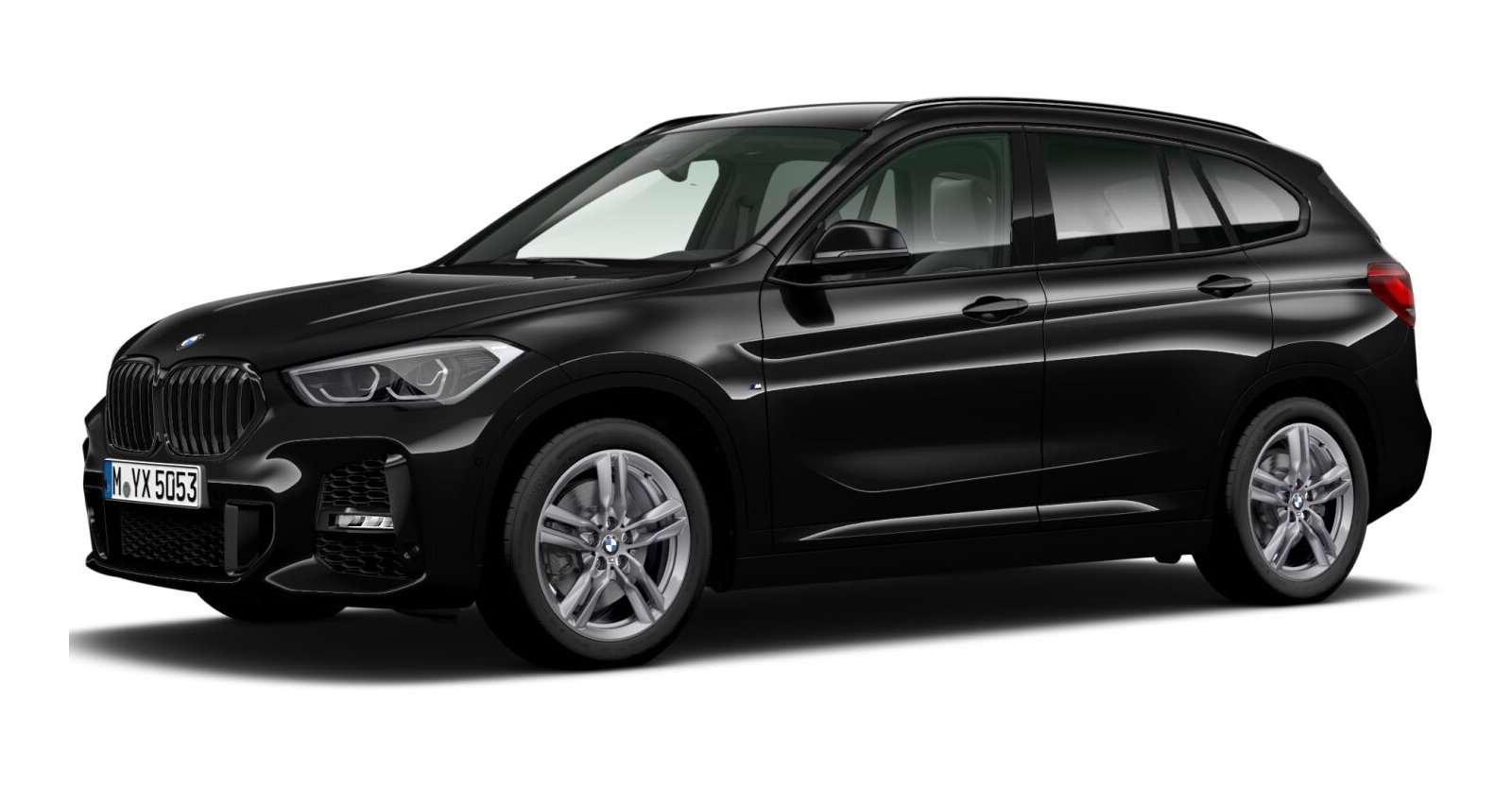 BMW BMW X in Schwarz von vorne