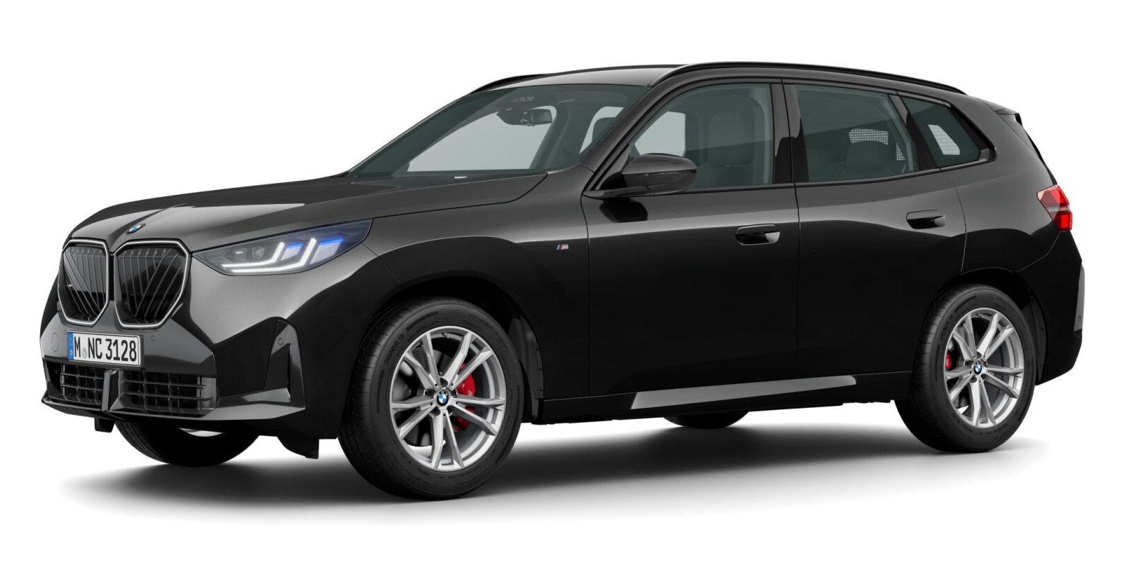 BMW BMW X in Schwarz von vorne