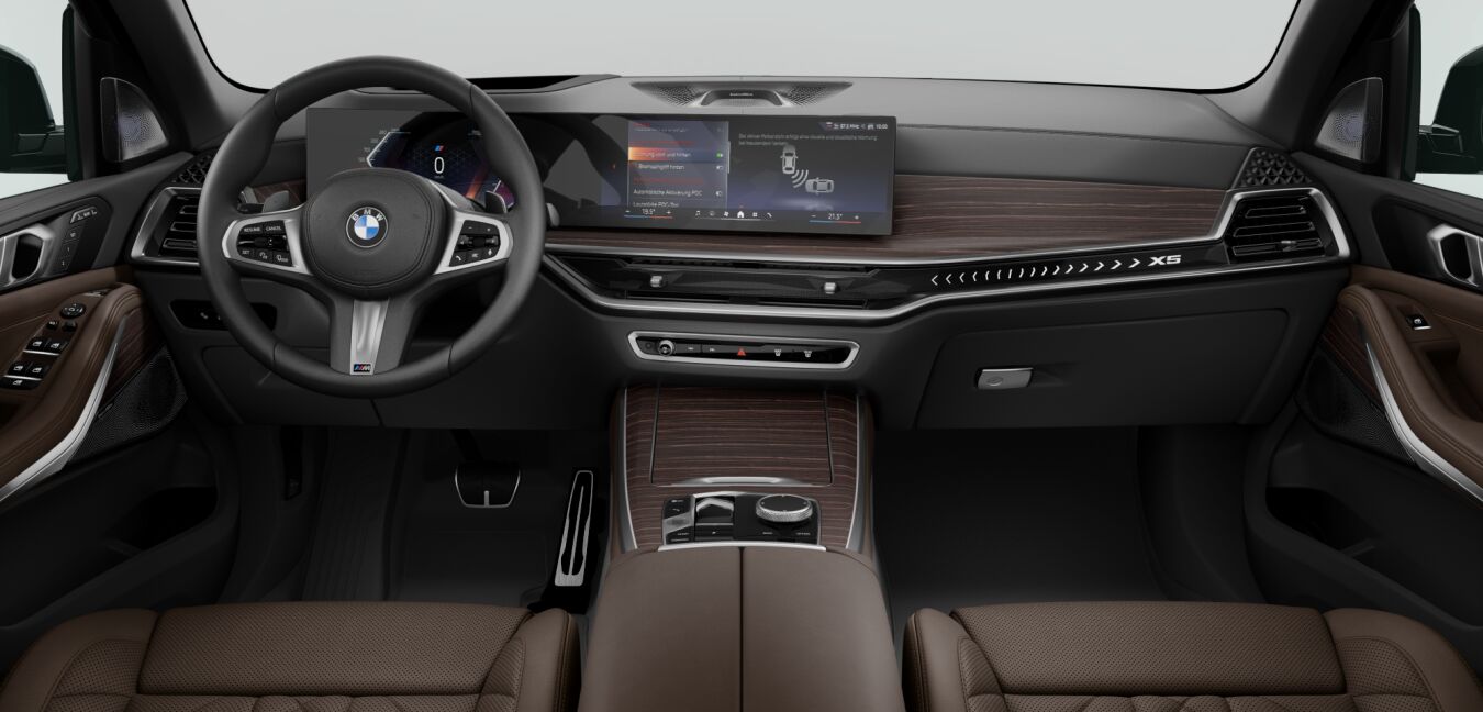 BMW BMW X im Innenraum von vorne