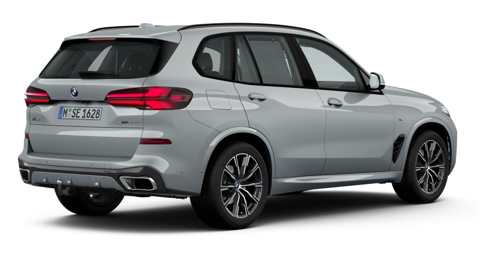 BMW BMW X in Grau von hinten