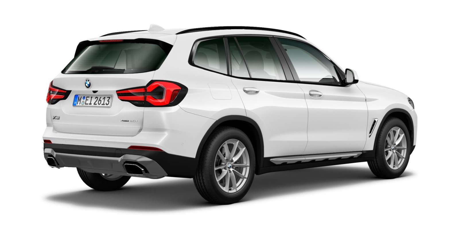 BMW BMW X in Weiß von hinten
