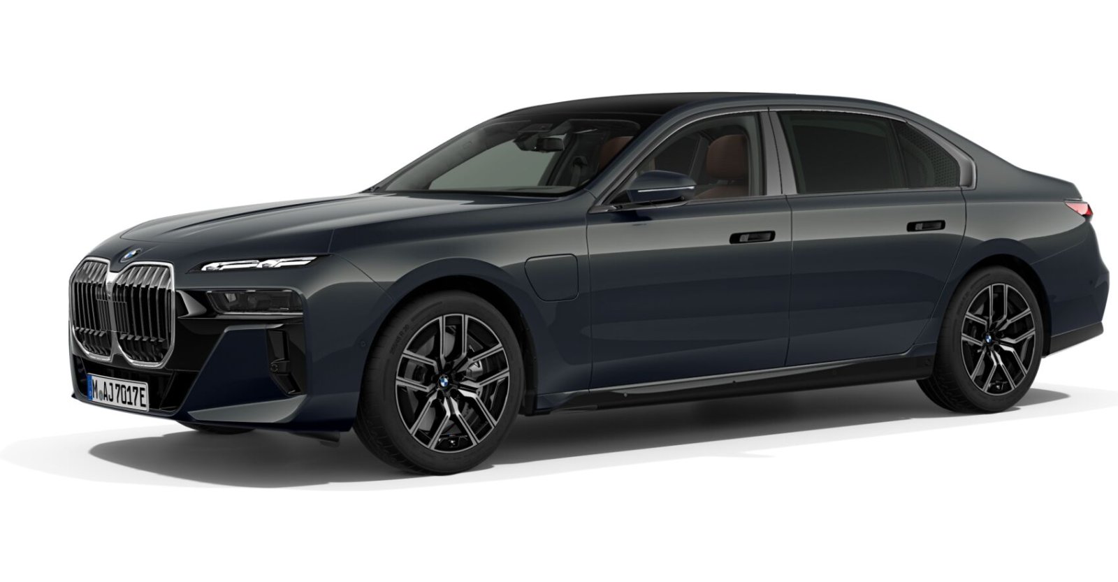 BMW BMW 7er in Grau von vorne BMW BMW 7er in Grau von vorne