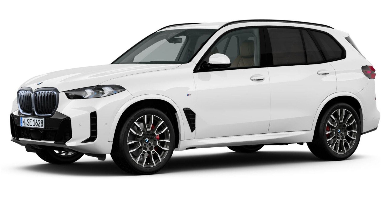 BMW BMW X in Weiß von vorne BMW BMW X in Weiß von vorne
