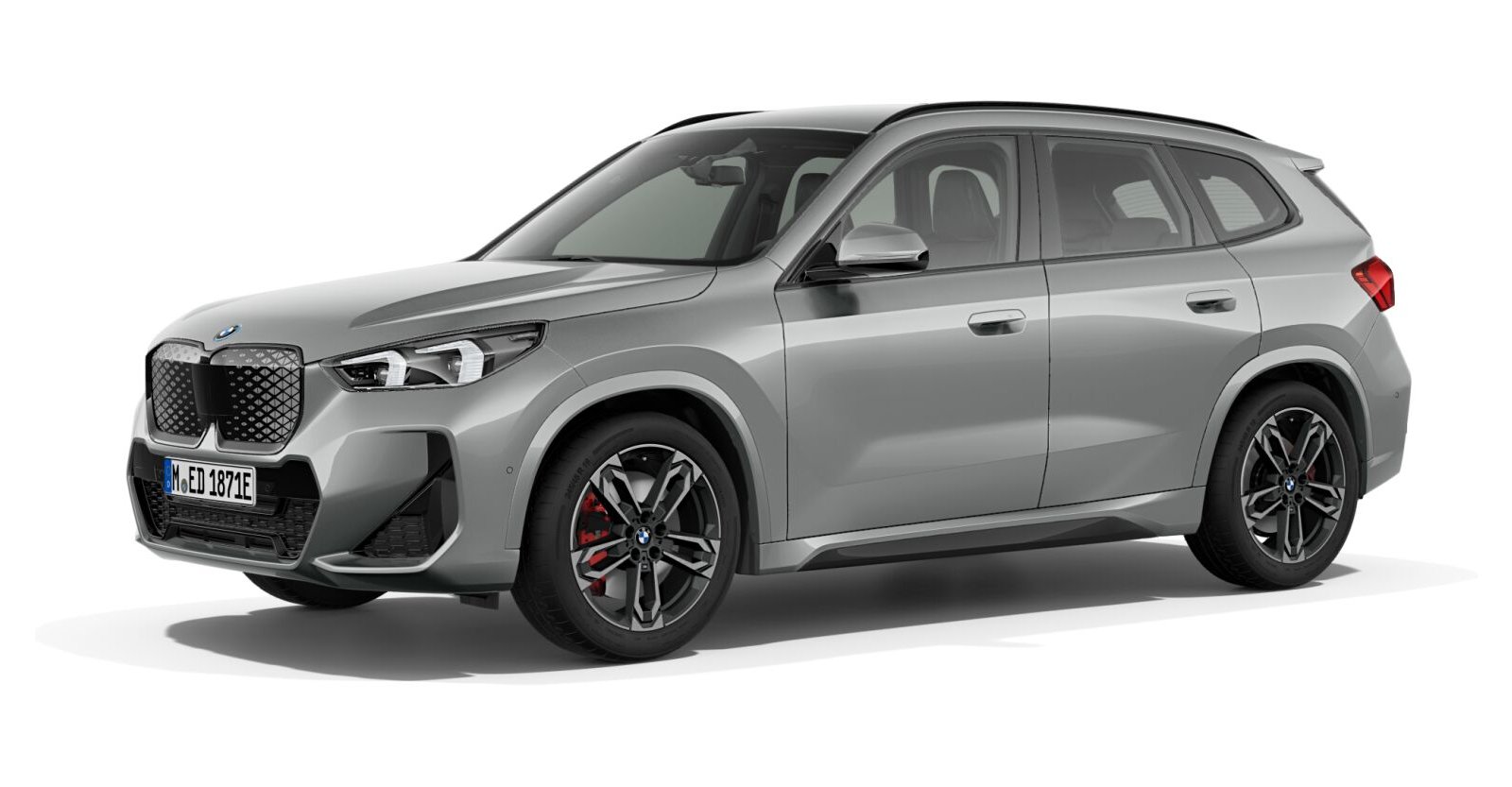 BMW BMW I in Grau von vorne