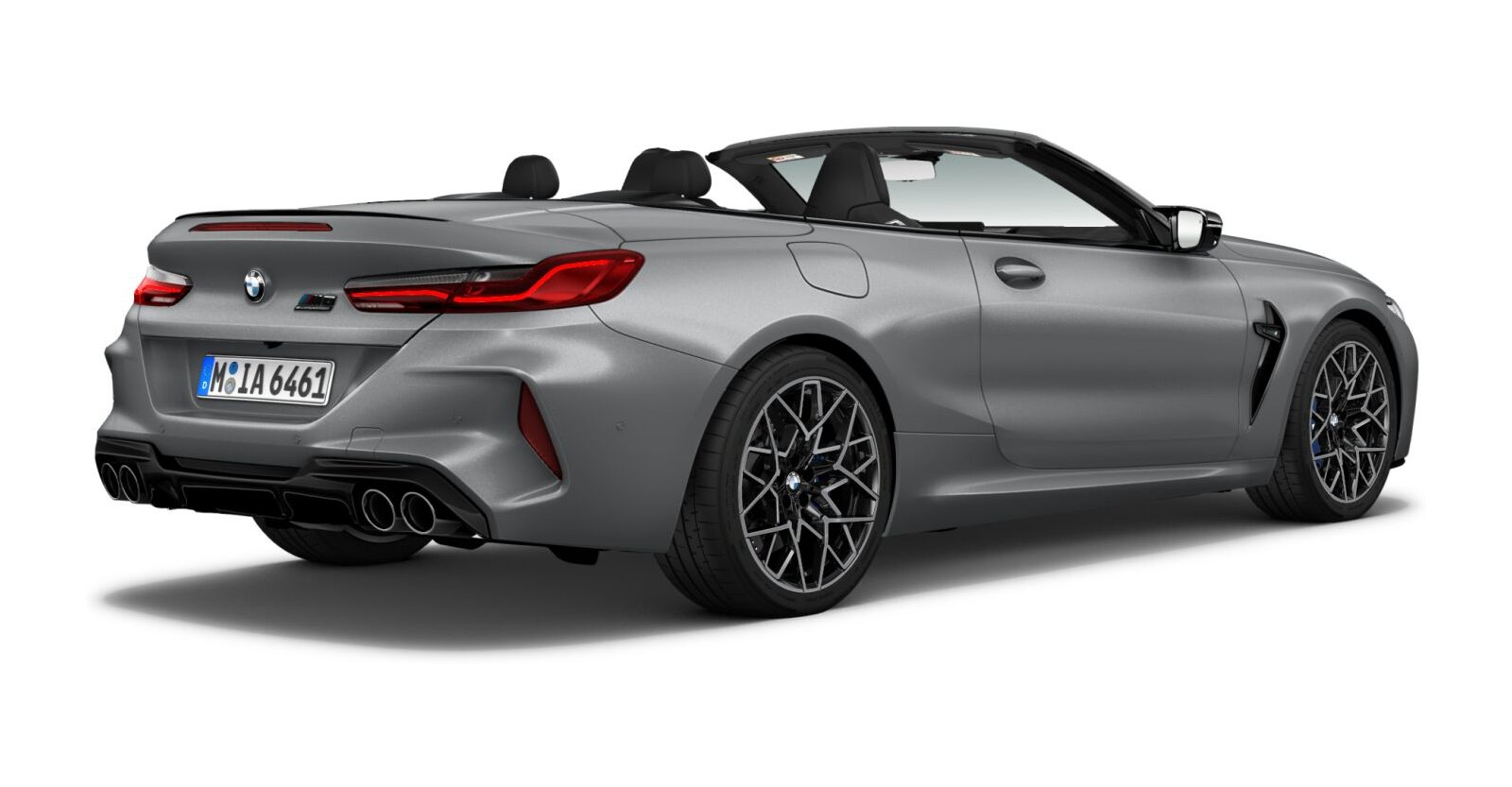 BMW BMW M in Grau von hinten BMW BMW M in Grau von hinten