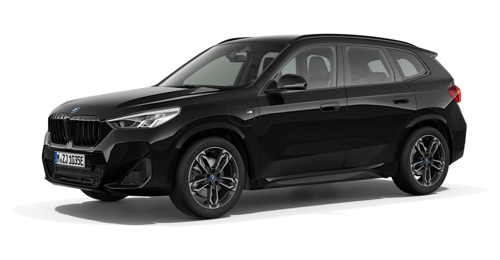 BMW BMW X in Schwarz von vorne