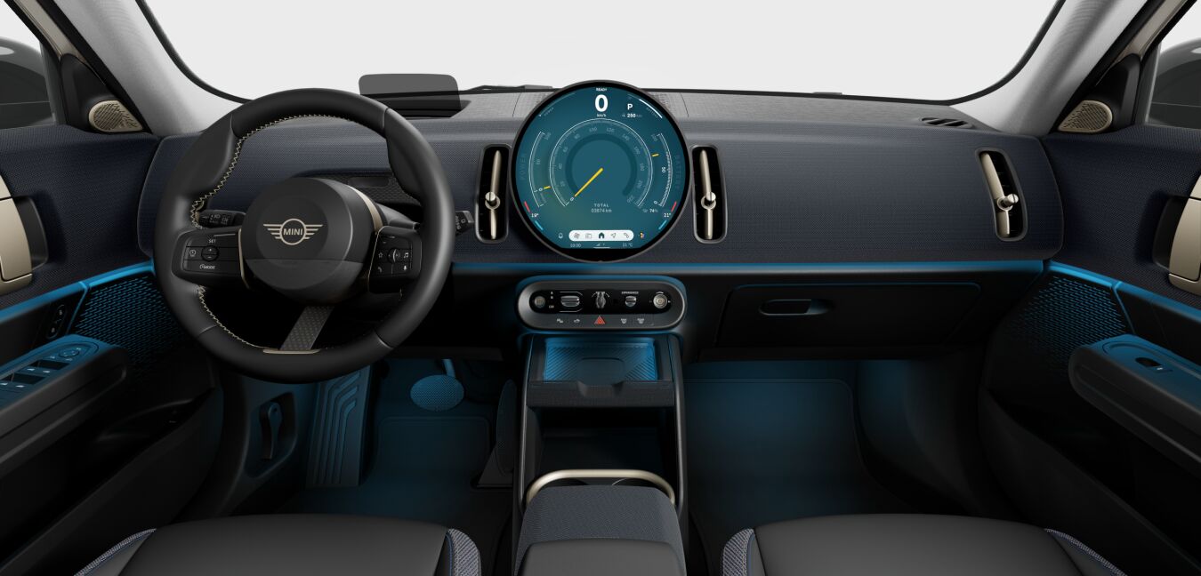 MINI MINI Countryman im Innenraum von vorne