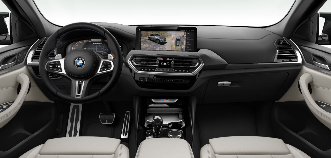 BMW BMW X im Innenraum von vorne
