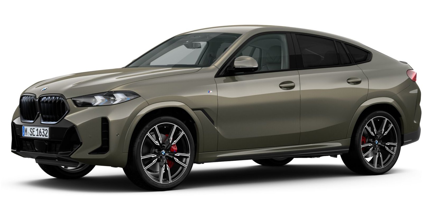 BMW BMW X in Grün von vorne