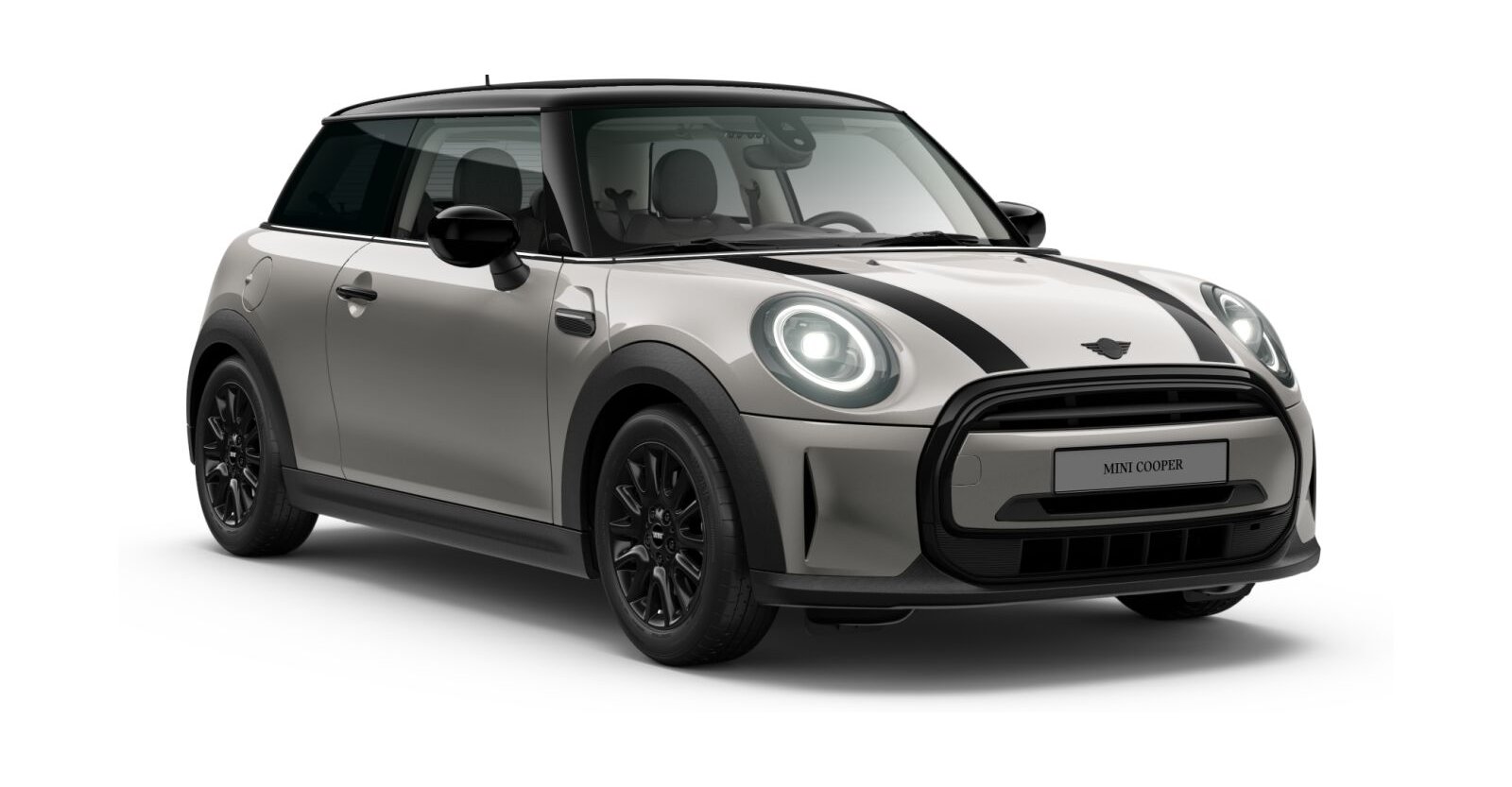 MINI Cooper 3-Türer in Silber von vorne