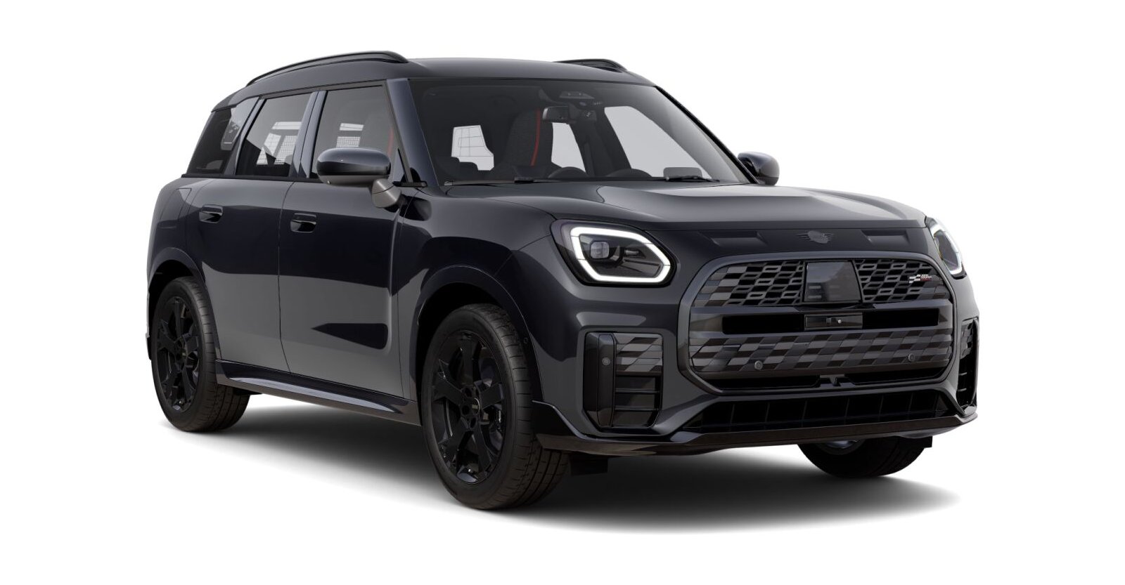 MINI MINI Countryman in Schwarz von vorne