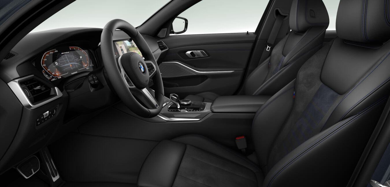 BMW BMW 3er im Innenraum seitlich BMW BMW 3er im Innenraum seitlich