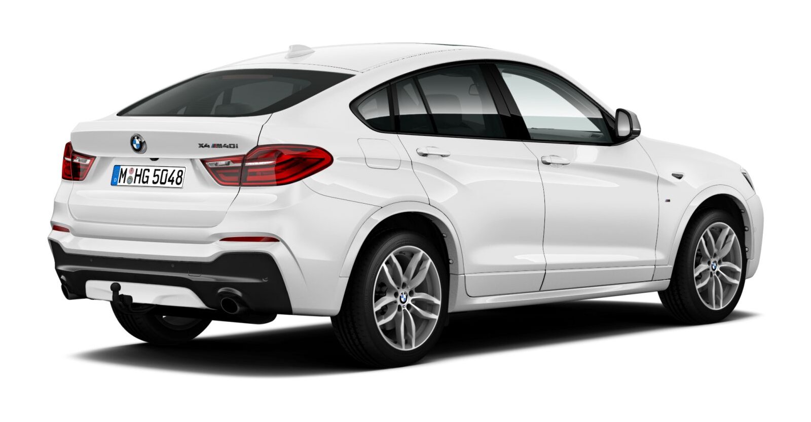 BMW BMW X in Weiß von hinten