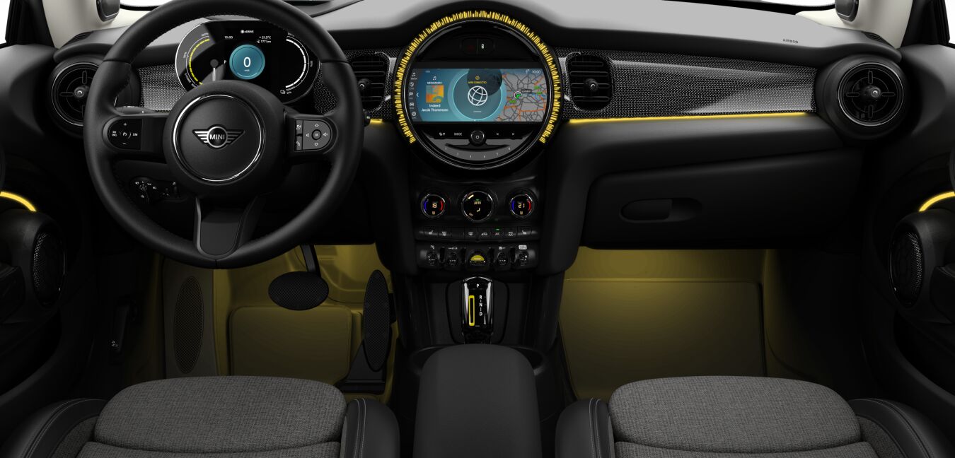 MINI MINI 3-Türer im Innenraum von vorne