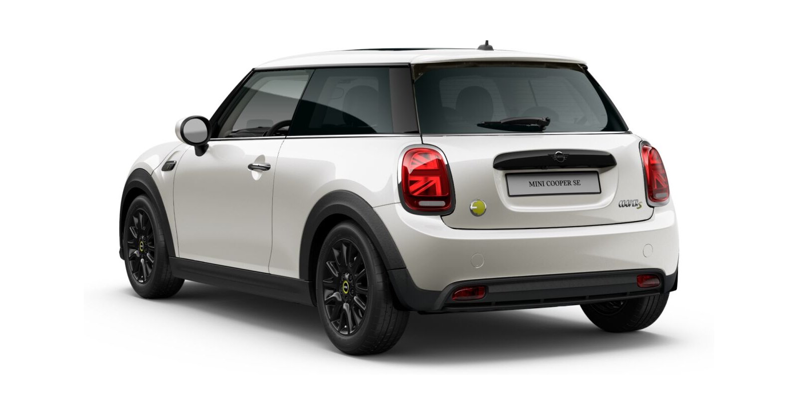 MINI MINI 3-Türer in Weiß von hinten