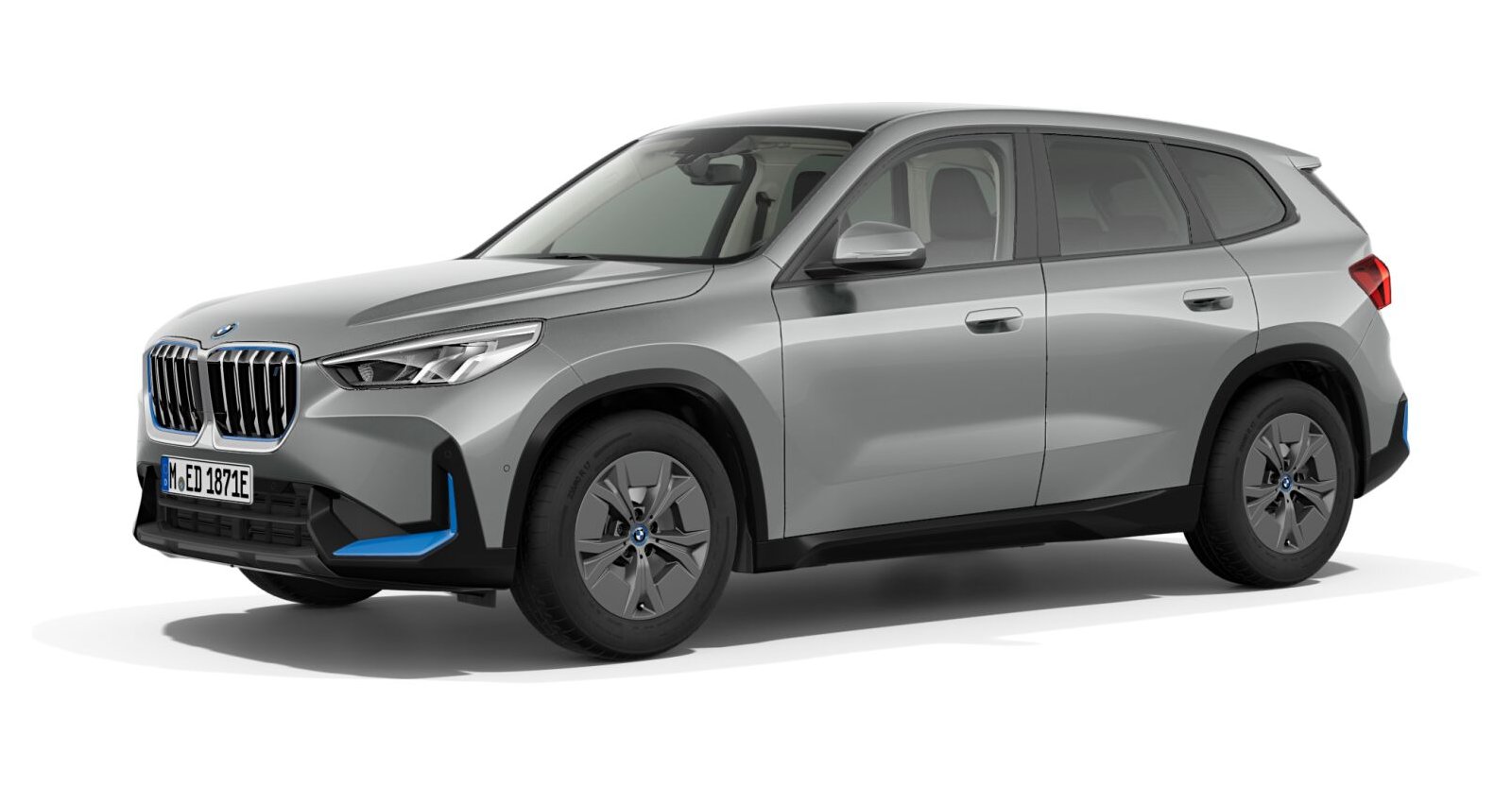 BMW BMW I in Grau von vorne
