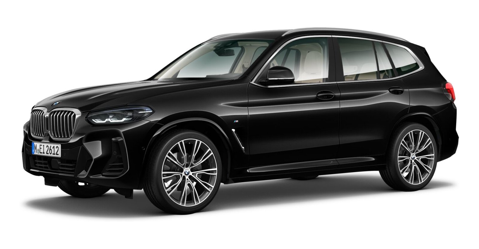 BMW BMW X in Schwarz von vorne BMW BMW X in Schwarz von vorne