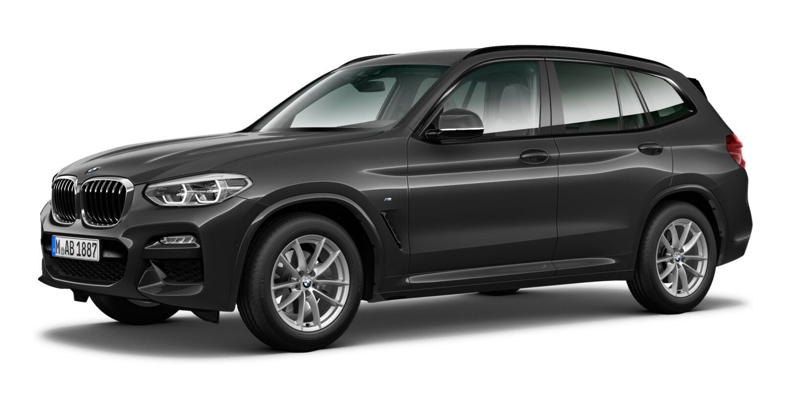 BMW BMW X in Grau von vorne BMW BMW X in Grau von vorne