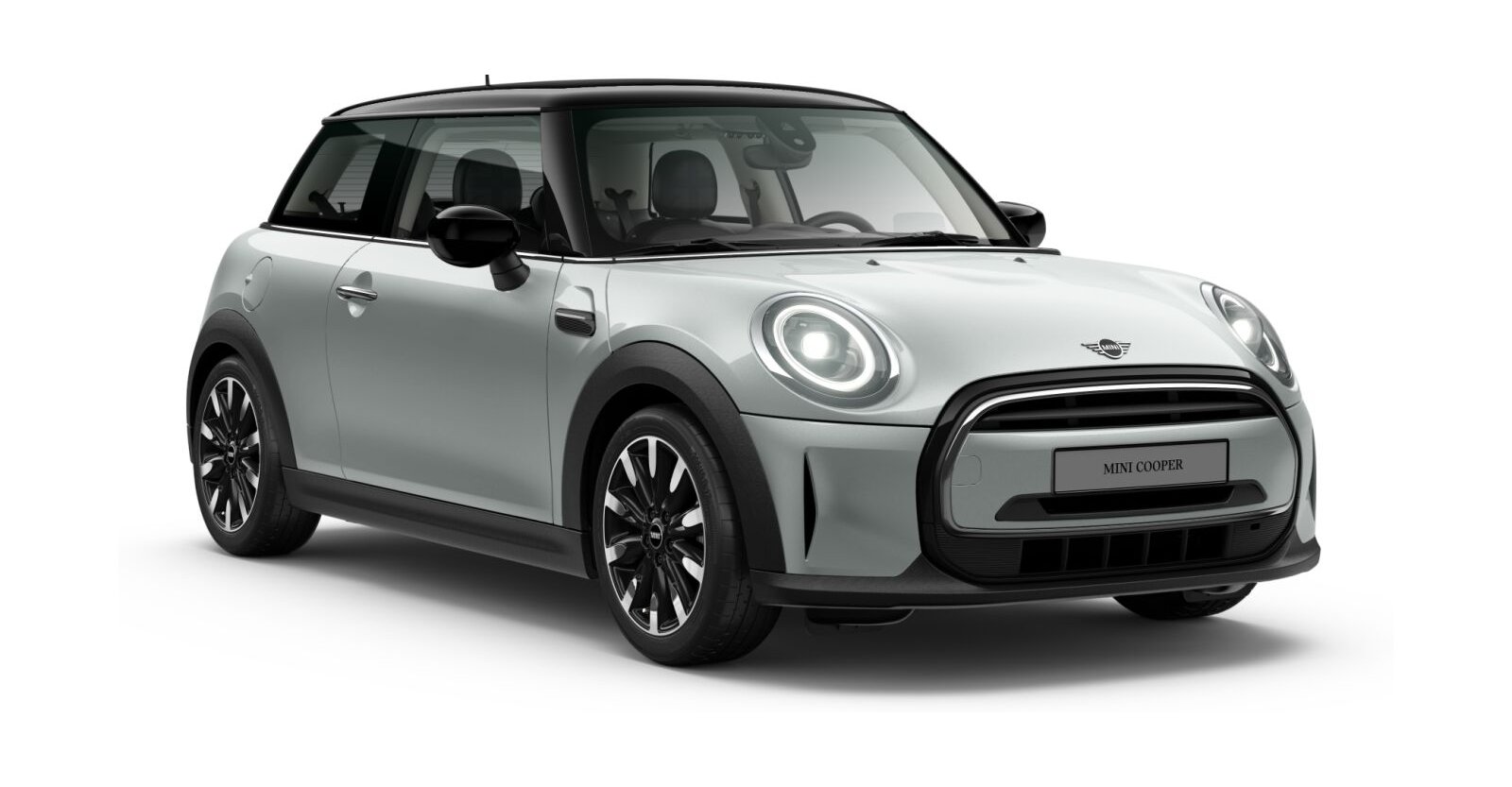MINI MINI 3-Türer in Silber von vorne MINI MINI 3-Türer in Silber von vorne