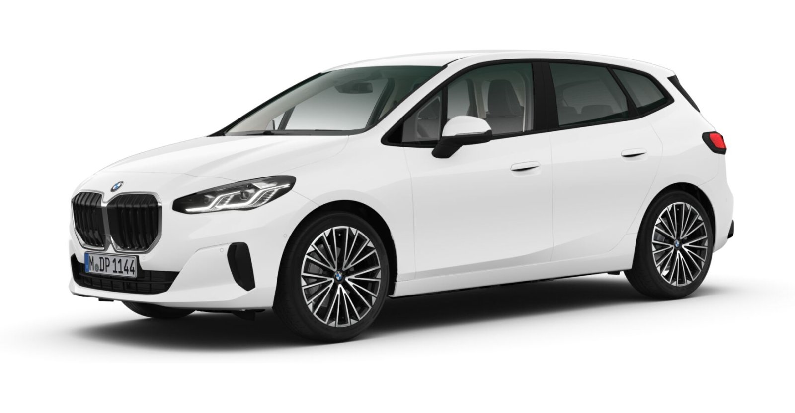 BMW BMW 2er in Weiß von vorne BMW BMW 2er in Weiß von vorne