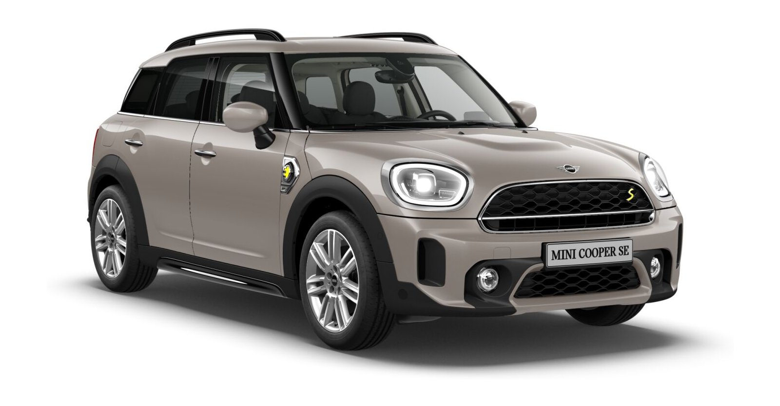 MINI MINI Countryman in Grau von vorne MINI MINI Countryman in Grau von vorne