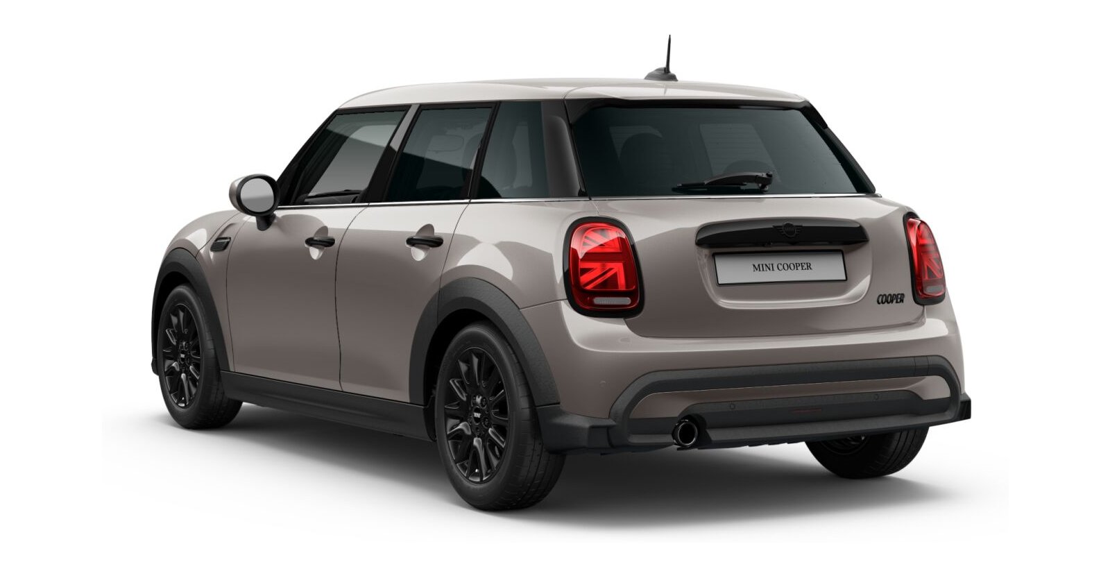 MINI MINI 5-Türer in Grau von hinten