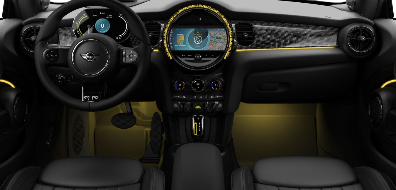 MINI MINI 3-Türer im Innenraum von vorne