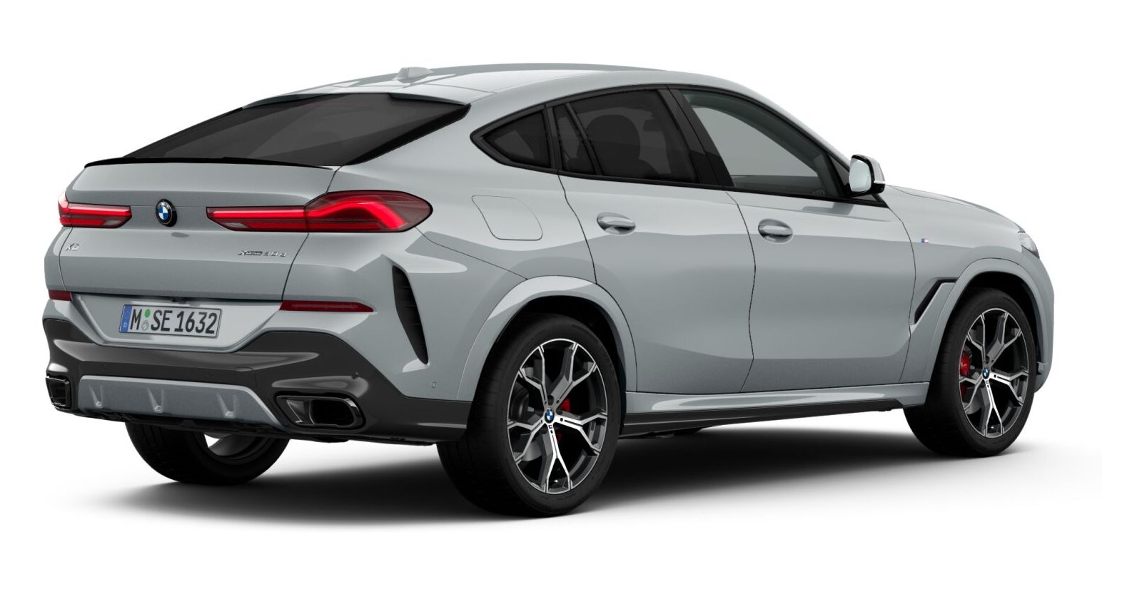 BMW BMW X in Grau von hinten BMW BMW X in Grau von hinten
