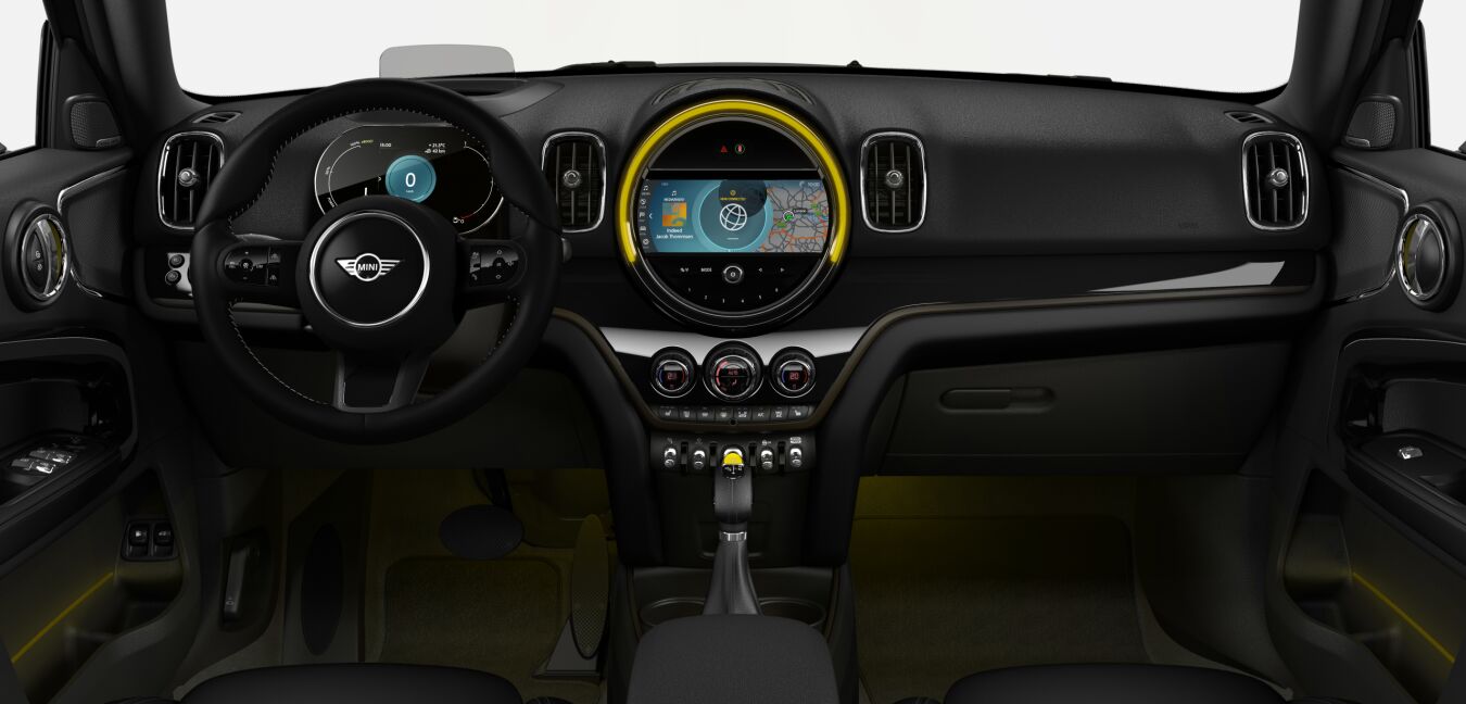 MINI MINI Countryman im Innenraum von vorne