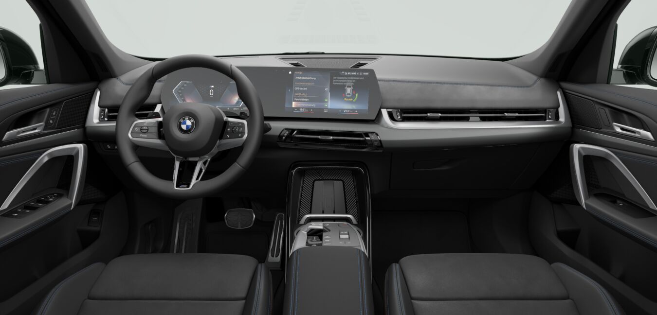 BMW BMW X im Innenraum von vorne